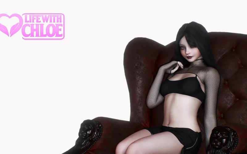 Life with Chloe cover Alpha 0.91 – Ren'Py adult game by AlterXArt free download