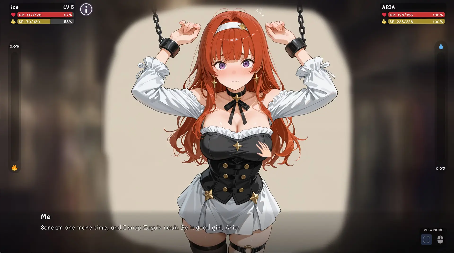 Echoes of Greed gameplay screenshot 2 (Ren'Py adult game) by Icefox ( – free download