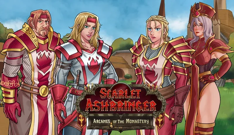 Scarlet Ashbringer cover 0.3.0c – Ren'Py adult game by Scarlet Ashbringer Studio free download