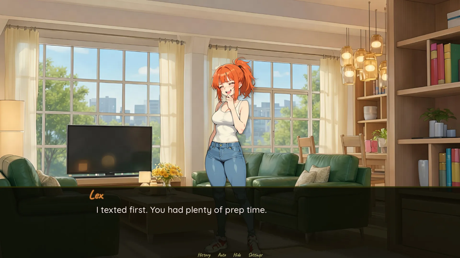 Side Effects: Full Bloom gameplay screenshot 1 (Ren'Py adult game) by KingCrescente – free download