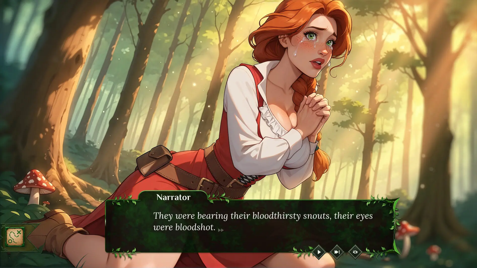 Throbbin Hood gameplay screenshot 1 (Unity adult game) by BanzaiProject – free download