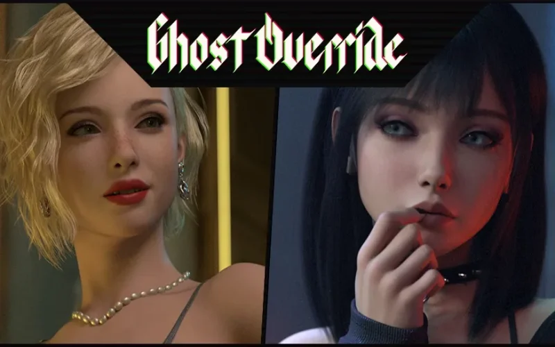 Ghost Override cover 0.1 – Ren'Py adult game by pxlWisp free download