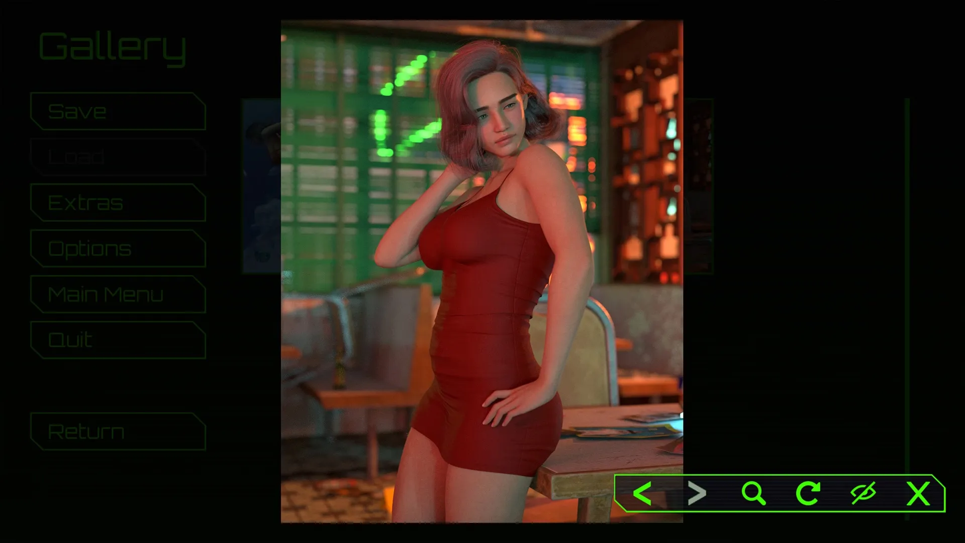 Ghost Override gameplay screenshot 8 (Ren'Py adult game) by pxlWisp – free download