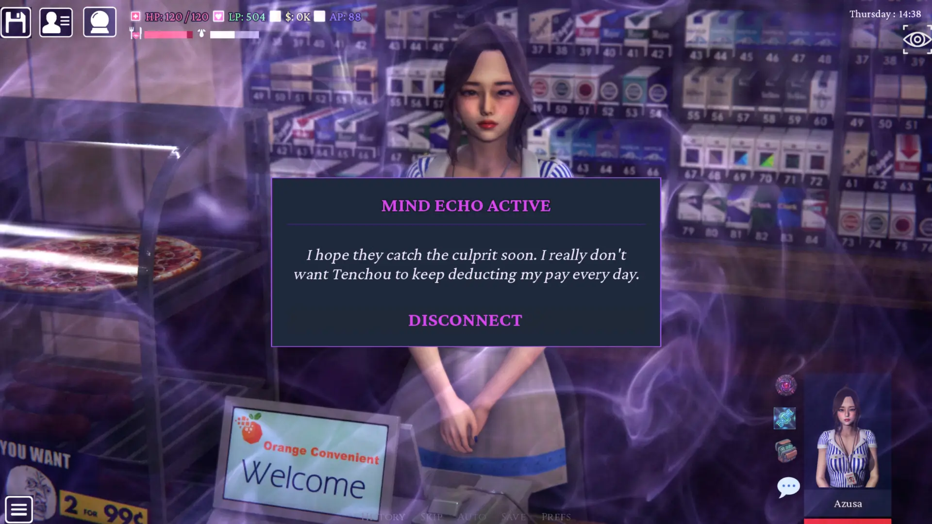 The Asmodeus Eyes gameplay screenshot 14 (Ren'Py adult game) by Lux Elly – free download