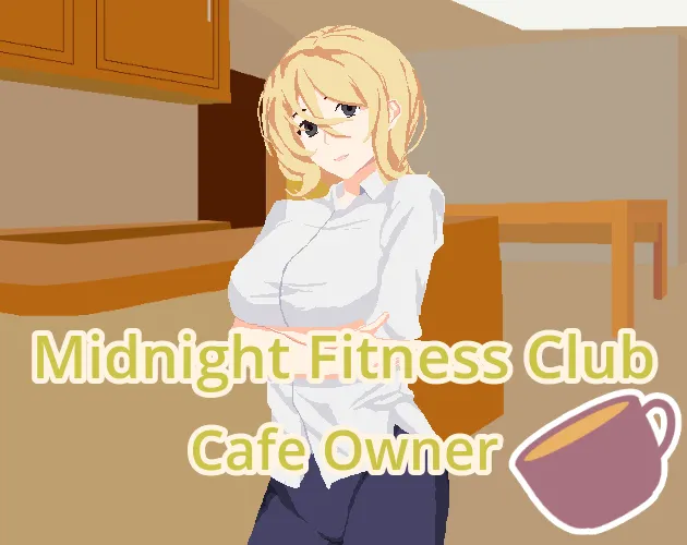 Midnight Fitness Club: Cafe Owner cover 1.01 – Godot adult game by Risukii free download