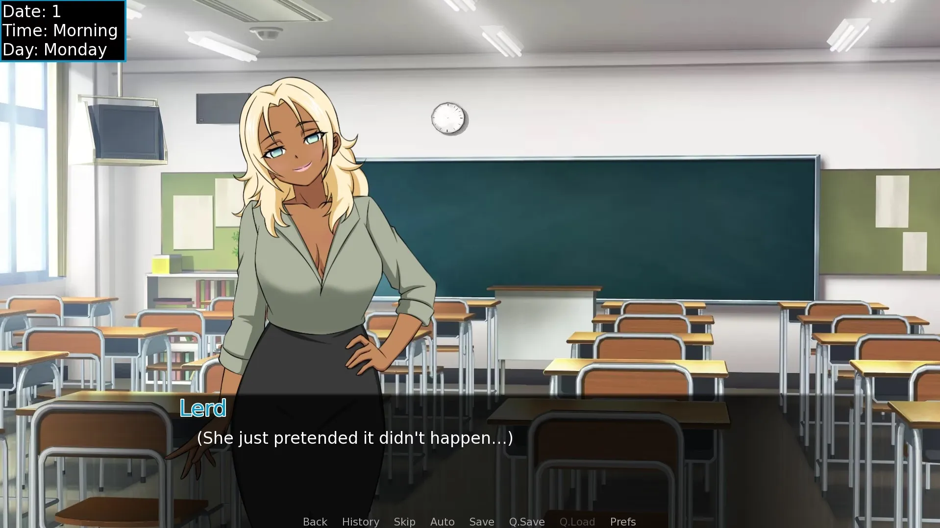 Neural Dive gameplay screenshot 1 (Ren'Py adult game) by Smiling Dog – free download