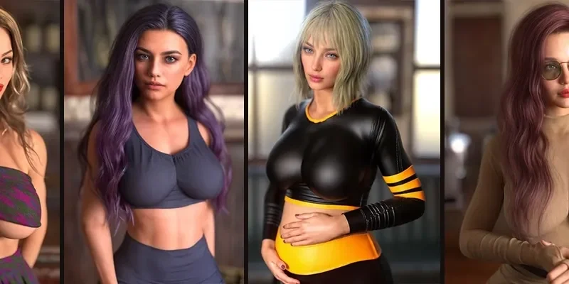 Cursed Affection cover Steam – Ren'Py adult game by Daniels K free download