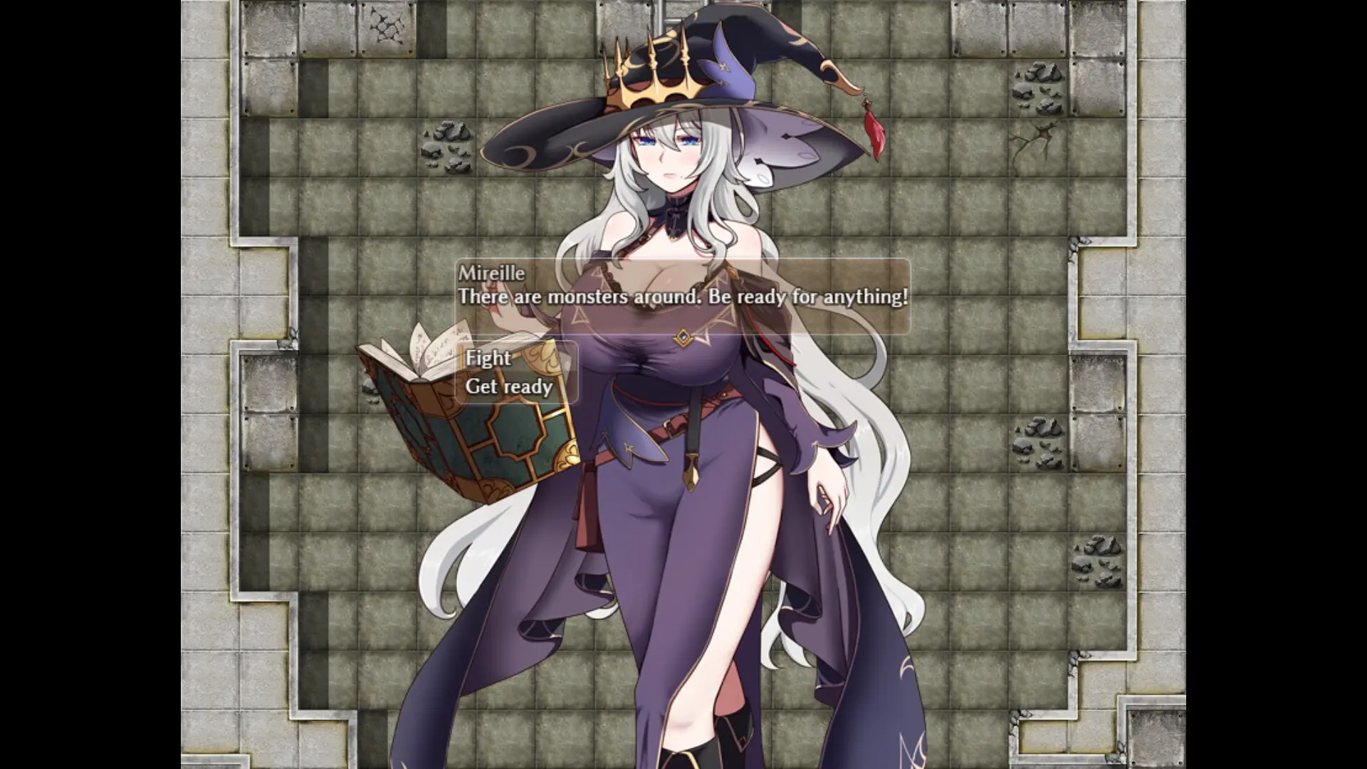 The Witch’s Disciples gameplay screenshot 11 (RPGM adult game) by Bloomflash – free download