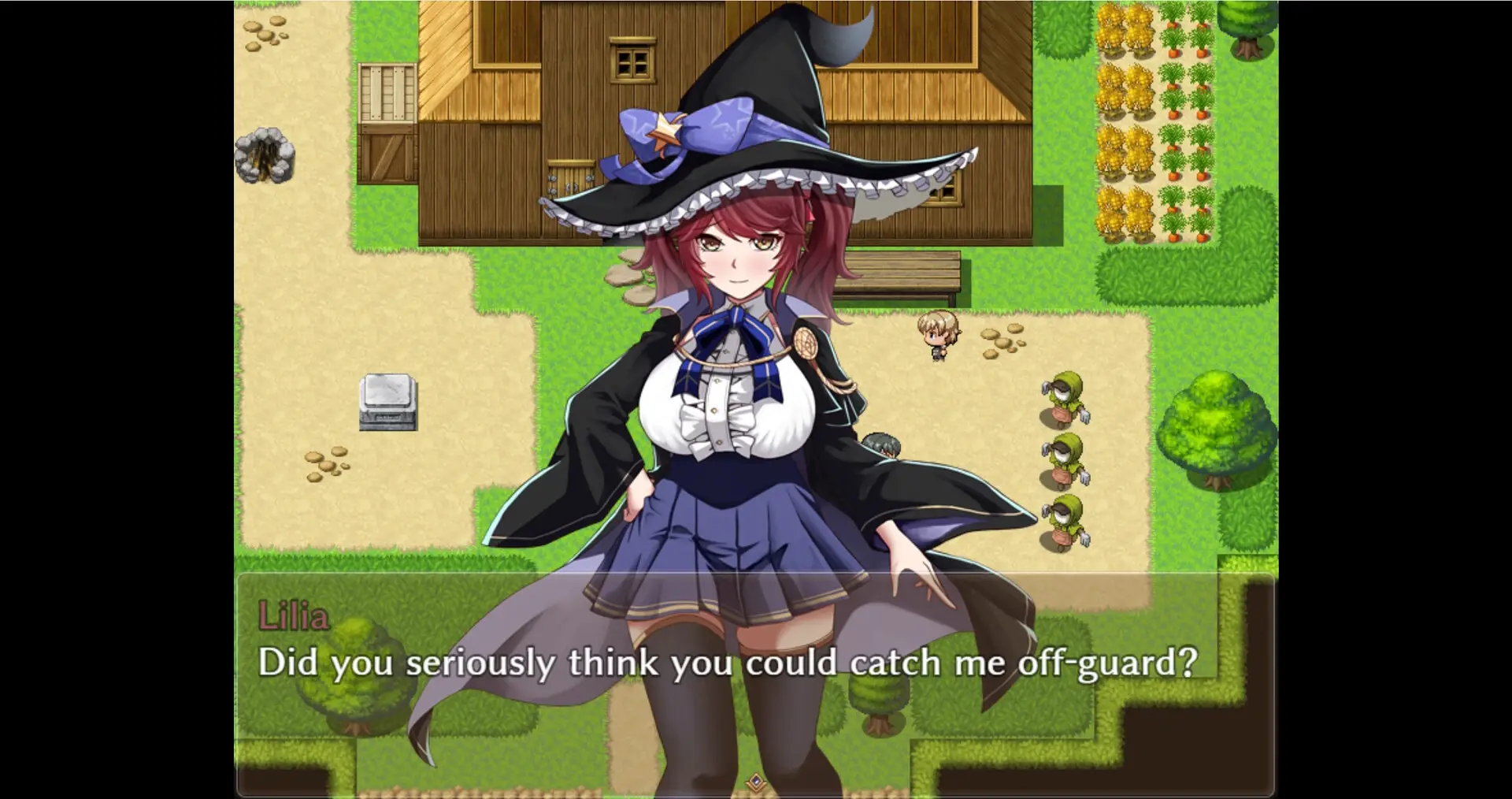 The Witch’s Disciples gameplay screenshot 2 (RPGM adult game) by Bloomflash – free download