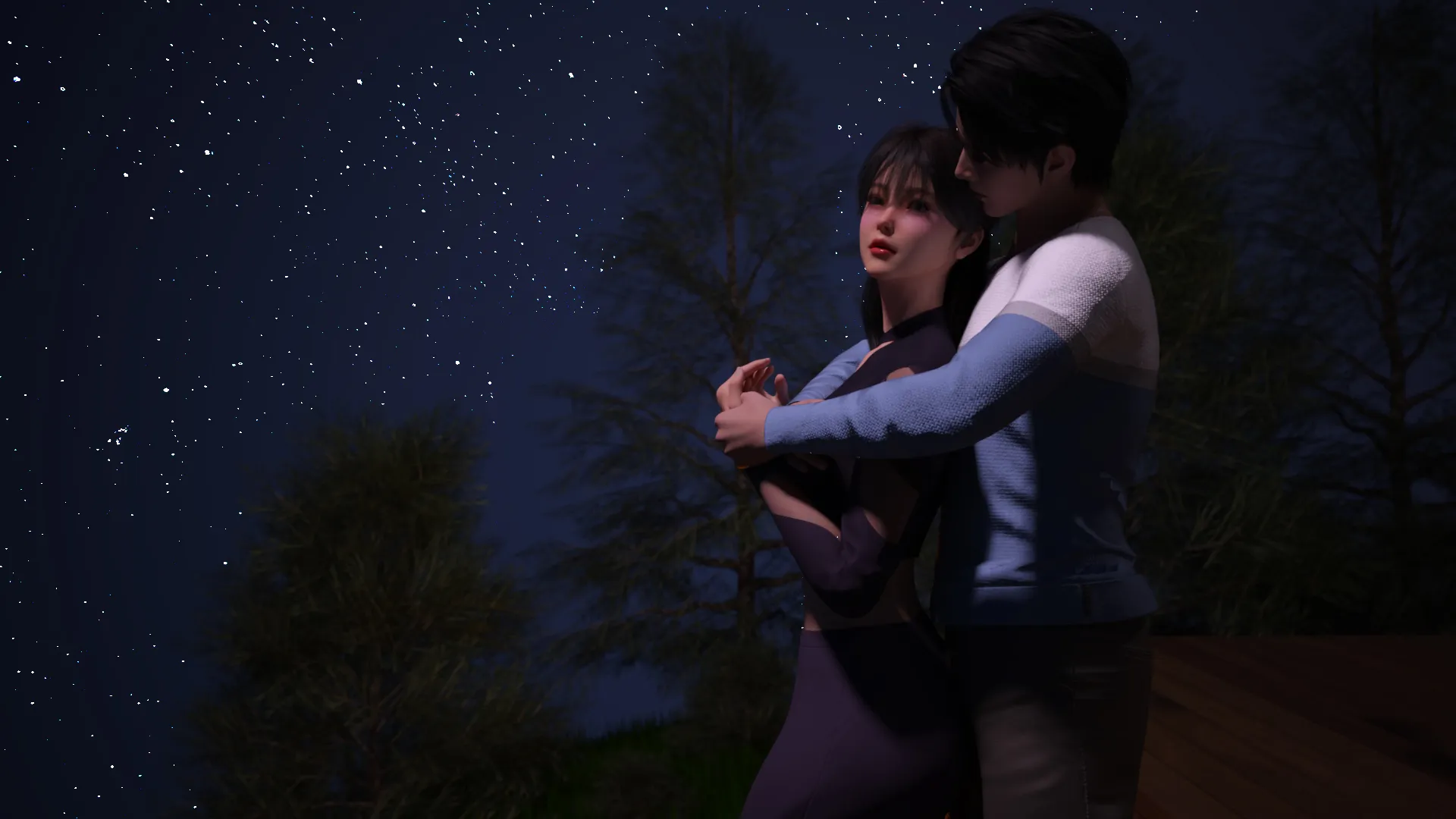 The Moonlit Awakening gameplay screenshot 6 (Ren'Py adult game) by DarkStream Studio – free download