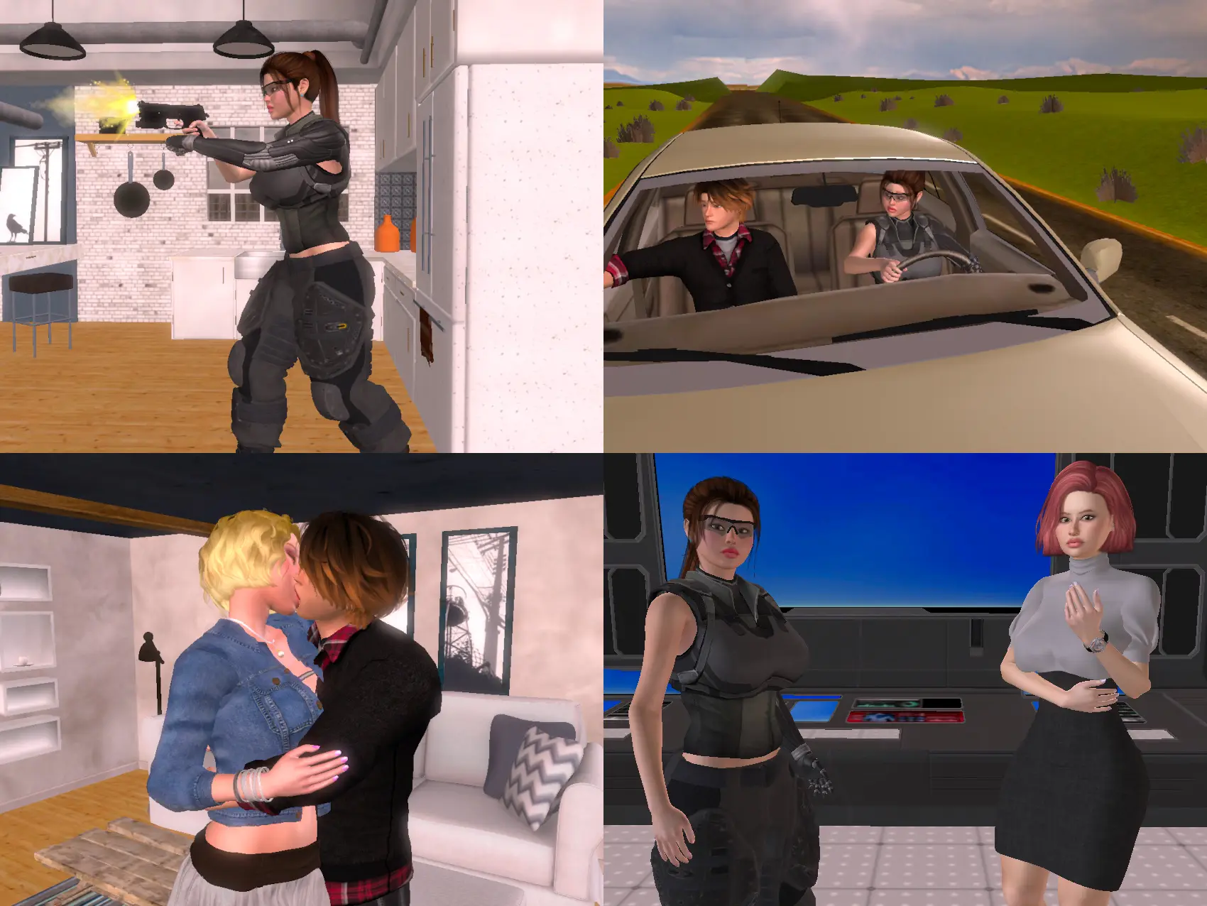 The Last Project gameplay screenshot 1 (RPGM adult game) by TuentiFiveSeconds – free download