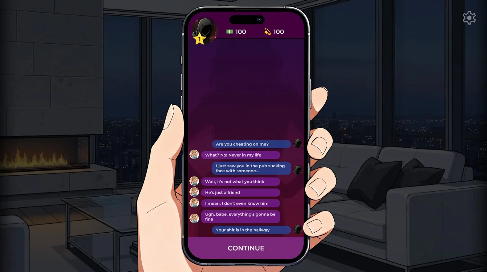LoveLinker gameplay screenshot 3 (Unity adult game) by Ms. Peach – free download
