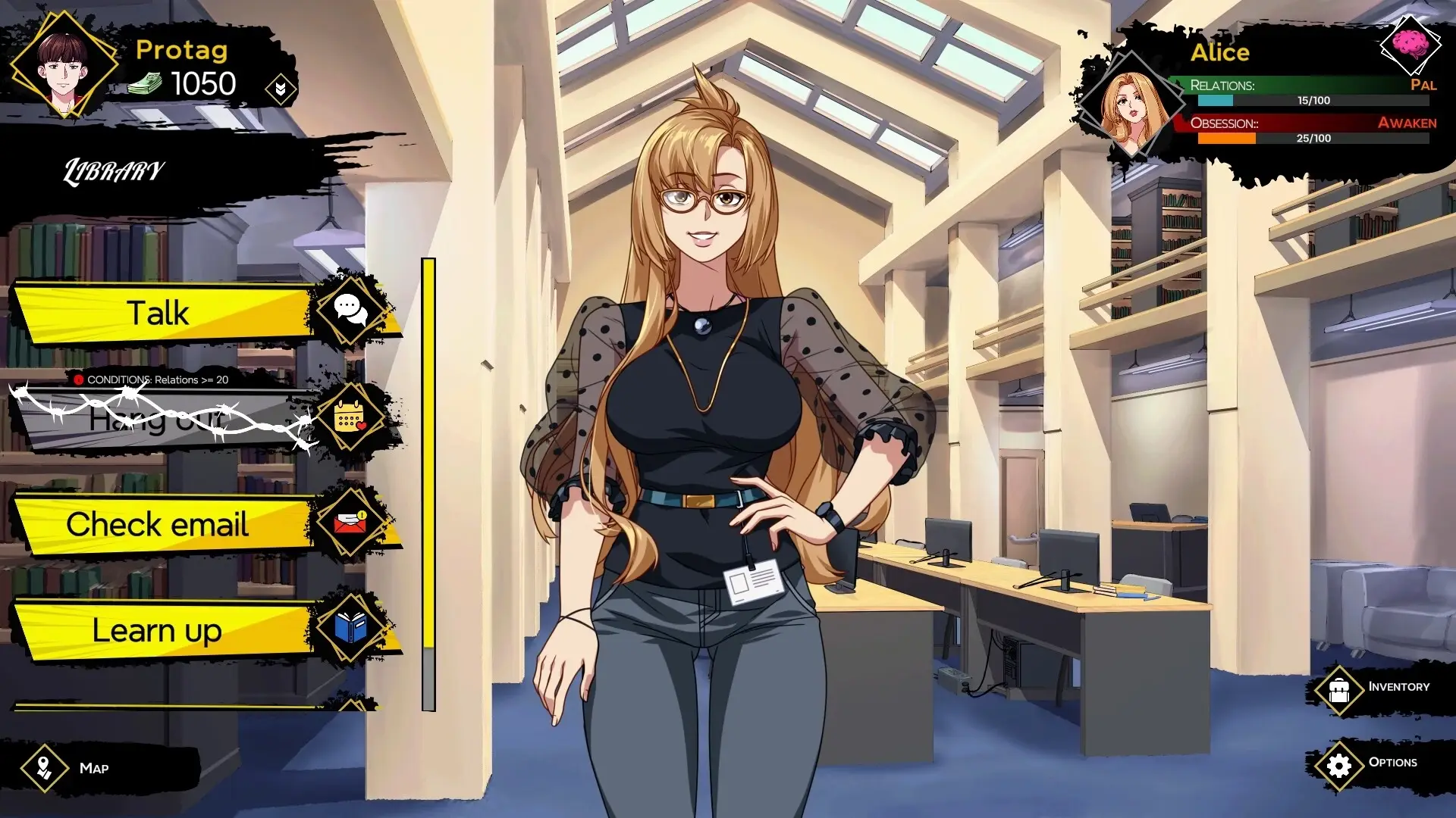 JNZ: Anchor Archetype gameplay screenshot 2 (Unity adult game) by Forbidden Dreams – free download