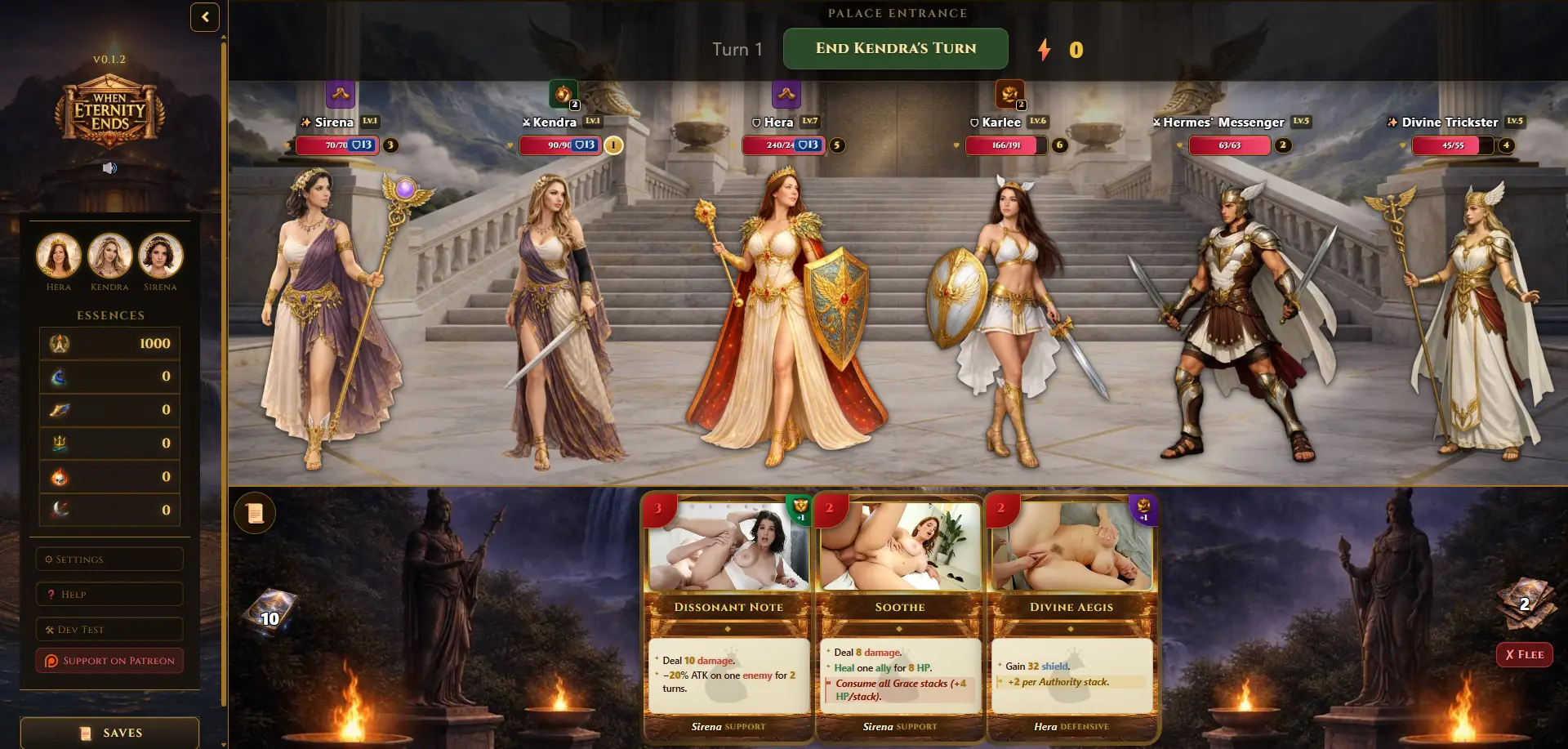 When Eternity Ends gameplay screenshot 5 (HTML adult game) by Moltes – free download