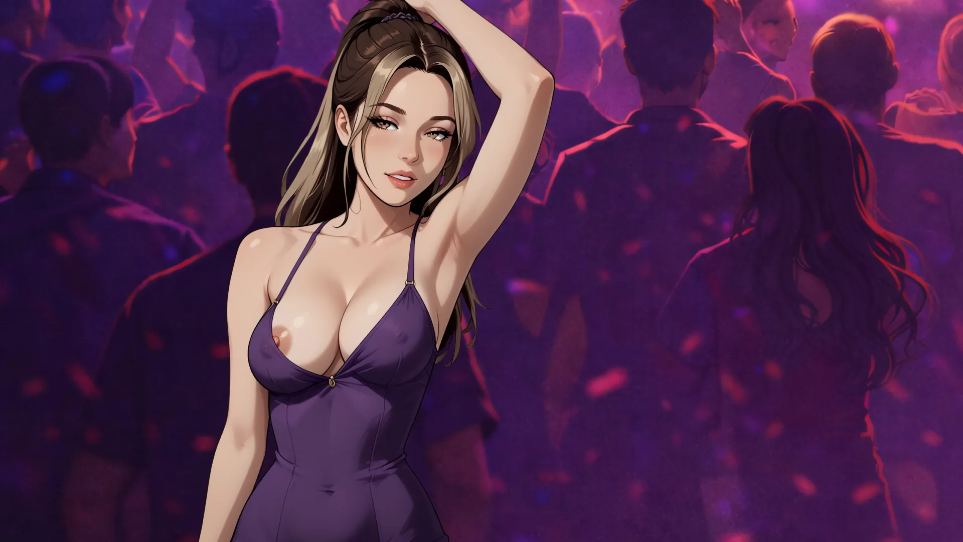 Malibu: Golden Hours gameplay screenshot 3 (Ren'Py adult game) by Private Frame Games – free download