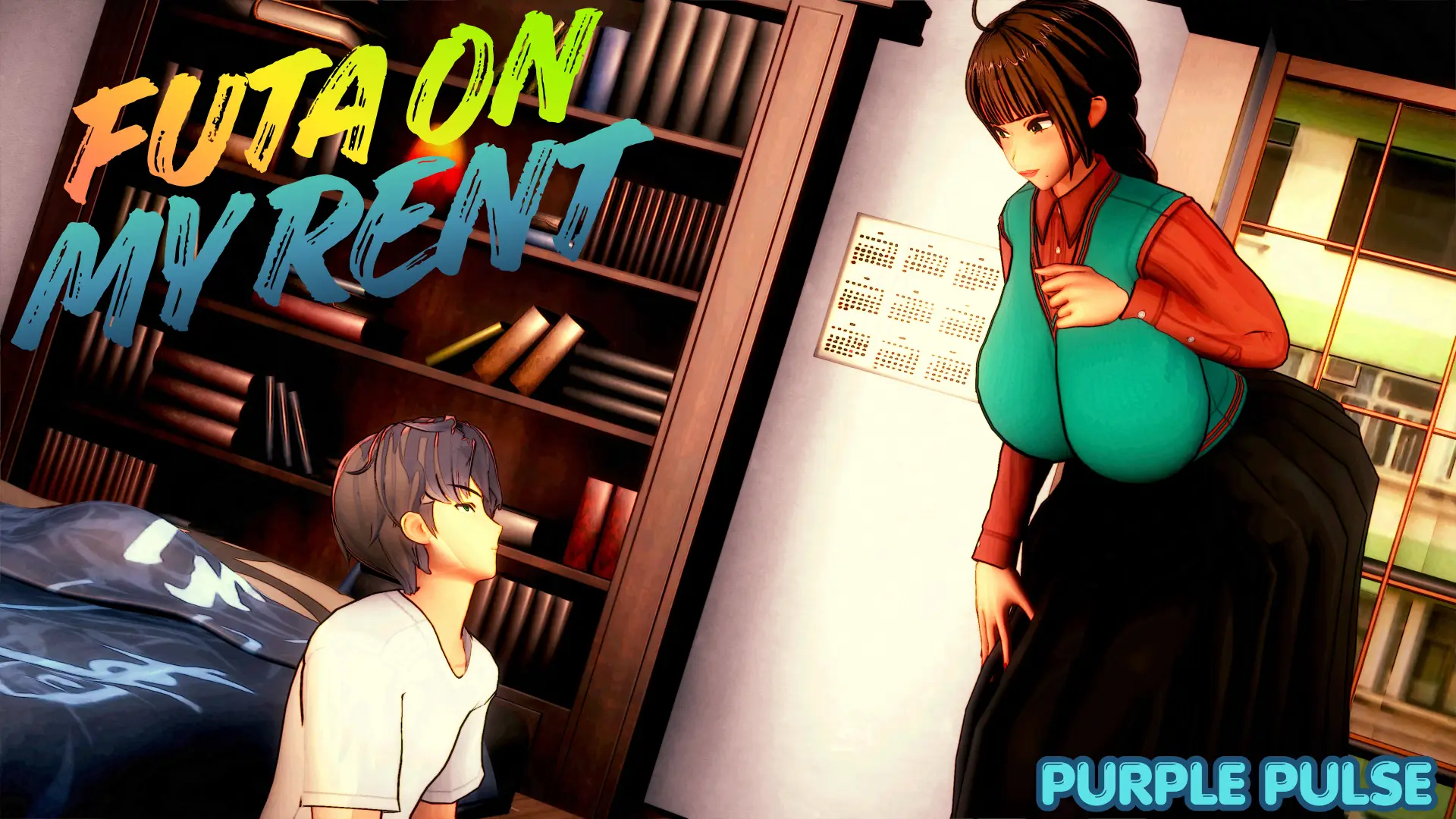 Futa on My Rent cover 1.0 – Ren'Py adult game by Purple Pulse free download