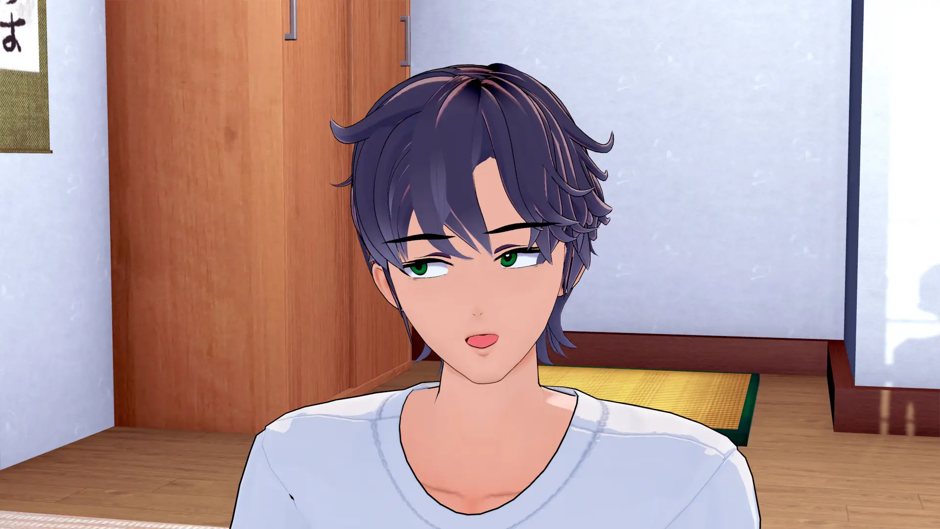 Futa on My Rent gameplay screenshot 2 (Ren'Py adult game) by Purple Pulse – free download