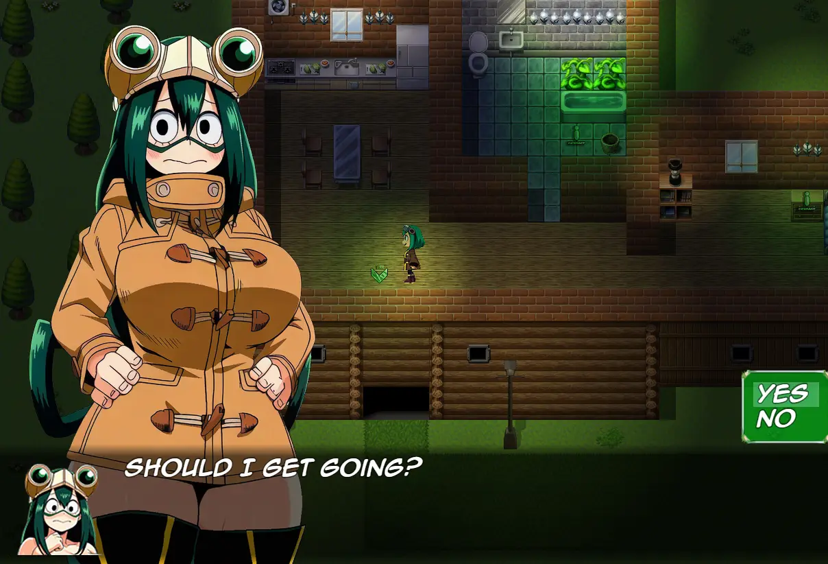 Stripped in Action Prologue: A Frog Devious Mischief gameplay screenshot 3 (RPGM adult game) by TopinGX – free download