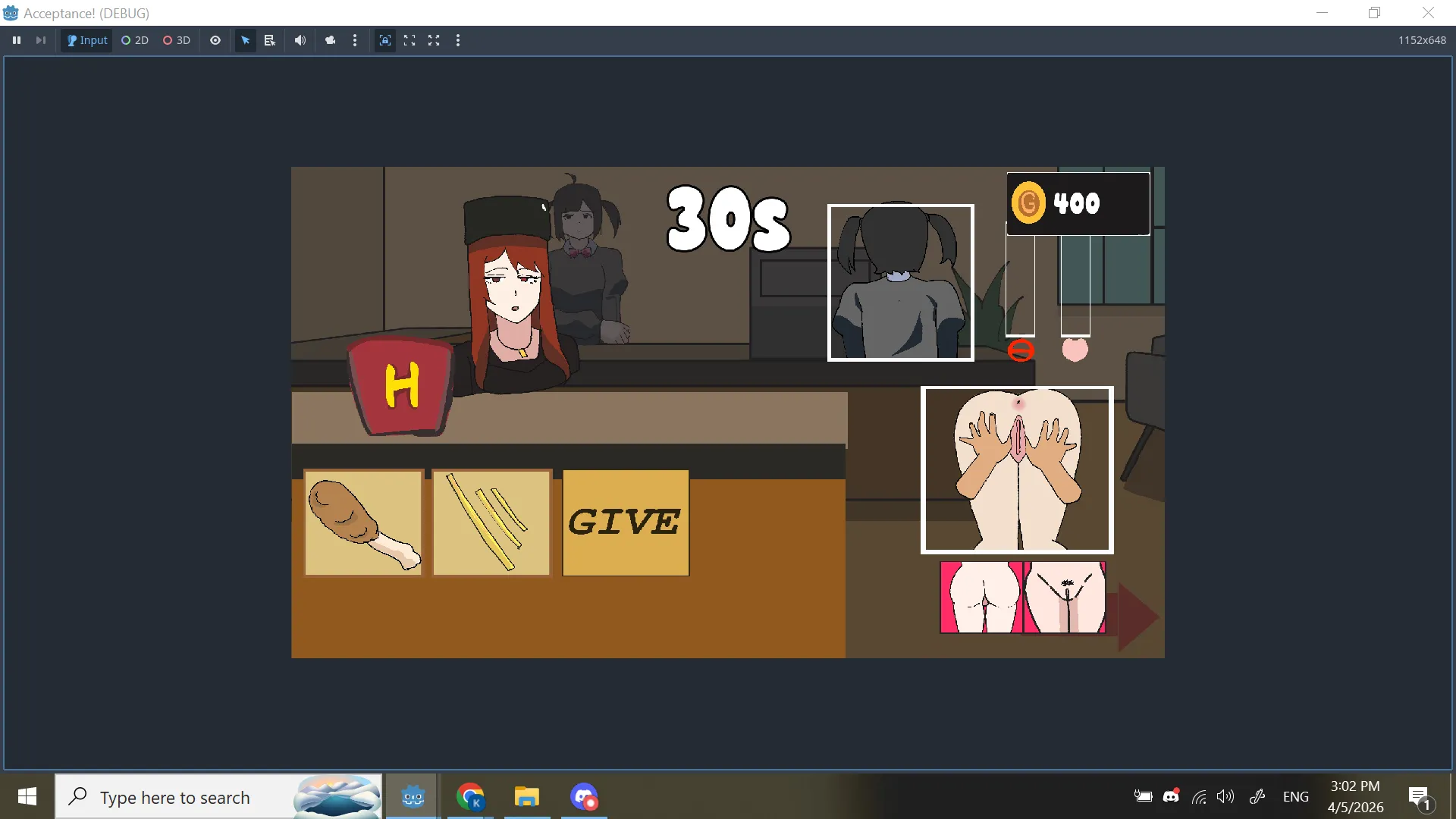 Acceptance gameplay screenshot 5 (Others adult game) by Hyeradev – free download