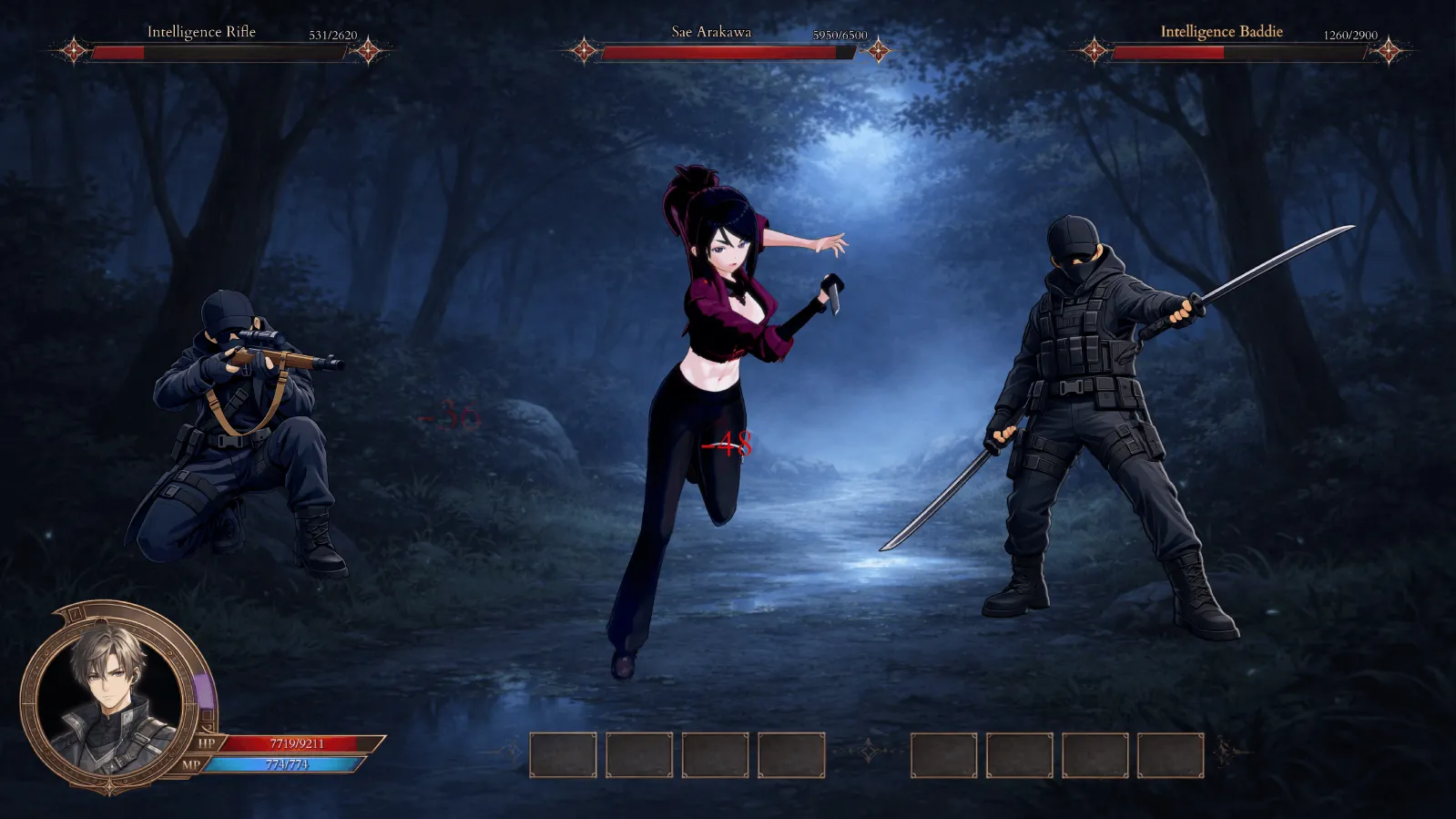 Hidden Vows gameplay screenshot 2 (Ren'Py adult game) by KarpaKoi – free download