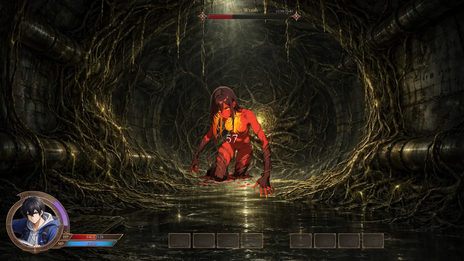 Hidden Vows gameplay screenshot 3 (Ren'Py adult game) by KarpaKoi – free download