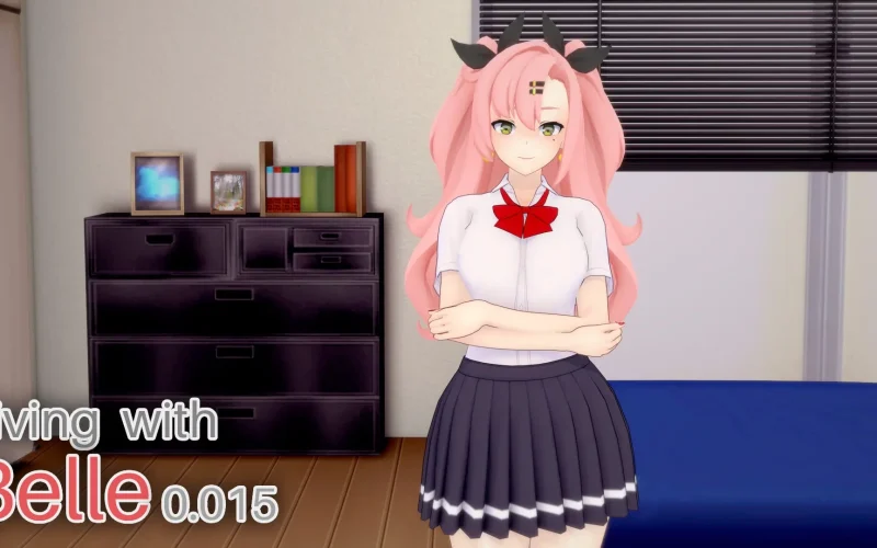 Living With Belle cover 0.015 – Ren'Py adult game by WaifuStudio free download