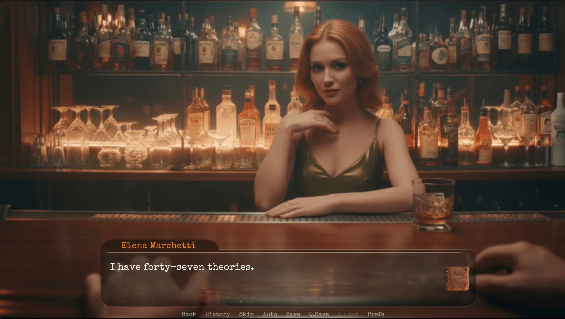The Velvet Falls gameplay screenshot 7 (Ren'Py adult game) by Red Cherry Games – free download