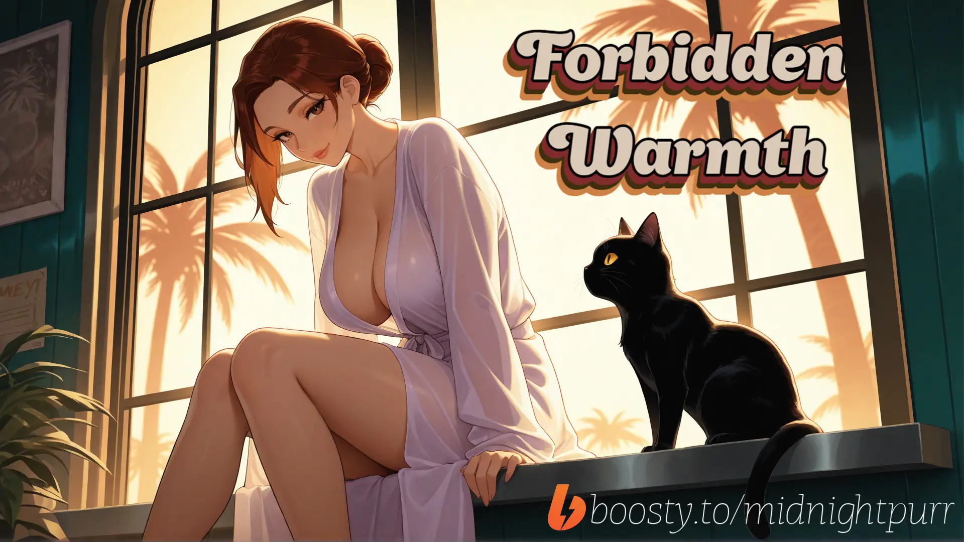Forbidden Warmth gameplay screenshot 4 (RPGM adult game) by MidnightPurr – free download