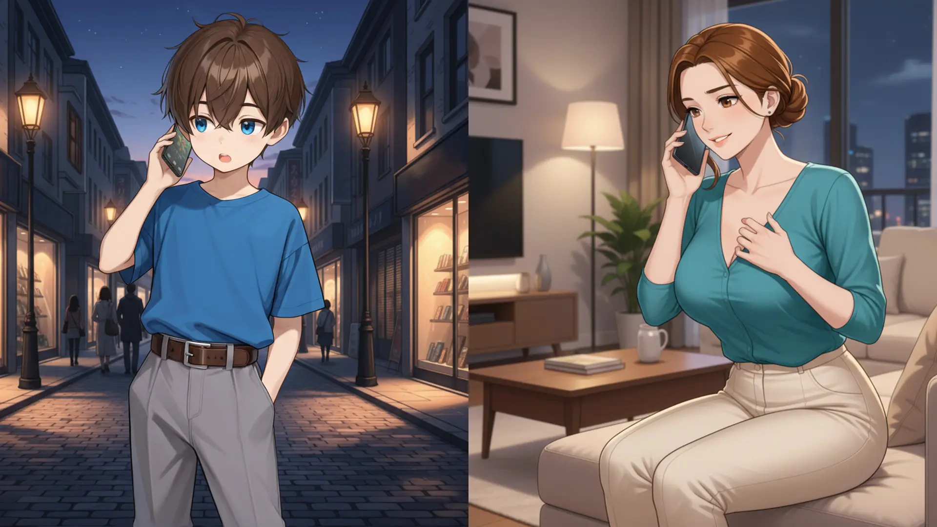 Forbidden Warmth gameplay screenshot 6 (RPGM adult game) by MidnightPurr – free download