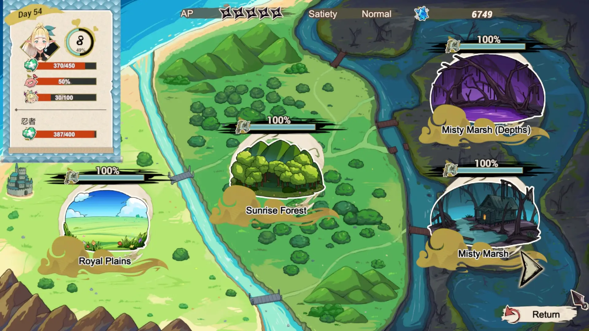 Flee, My Elven Ninja! 3D gameplay screenshot 2 (Unity adult game) by Barance Studio – free download