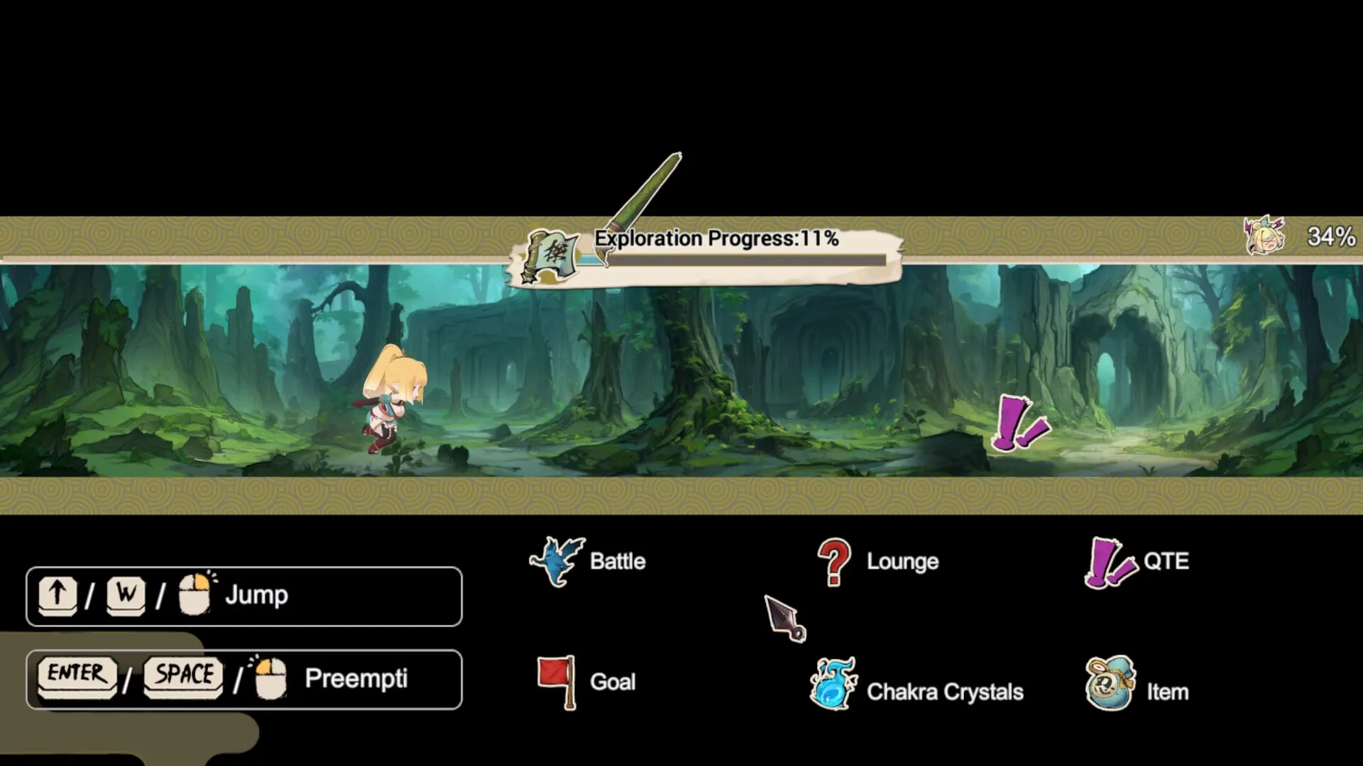 Flee, My Elven Ninja! 3D gameplay screenshot 3 (Unity adult game) by Barance Studio – free download