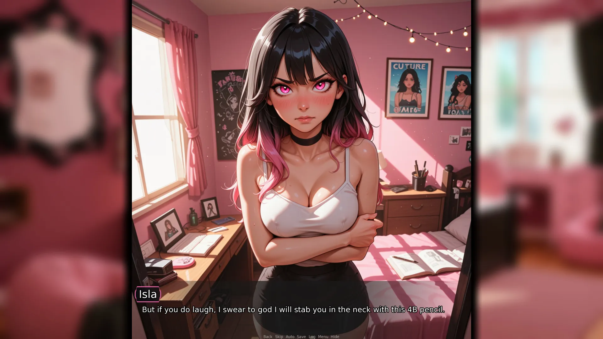 Nudy by Nature gameplay screenshot 4 (Ren'Py adult game) by Thaw Point – free download
