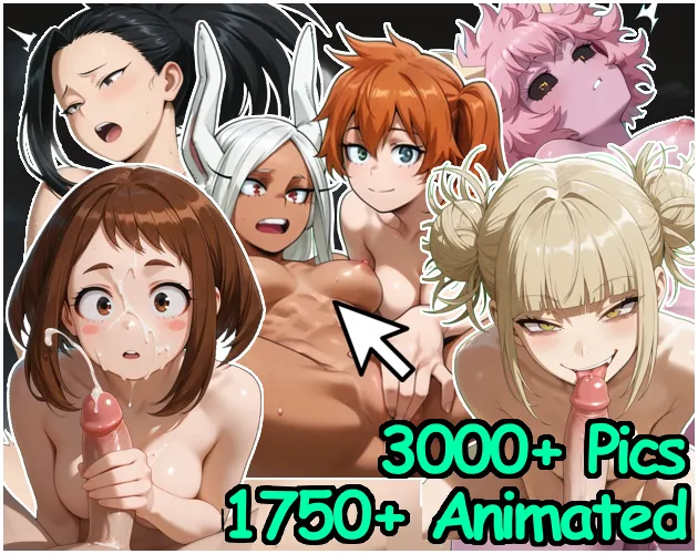 My Hero Academia Hentai Clicker cover 1.1 – Unity adult game by SilenceOfTheNight free download