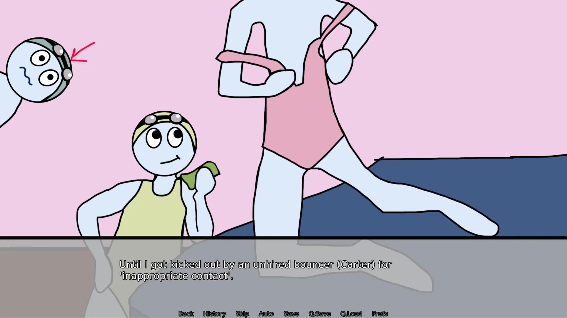 Stay In Your Lane gameplay screenshot 18 (Ren'Py adult game) by JuiciestBox19 – free download