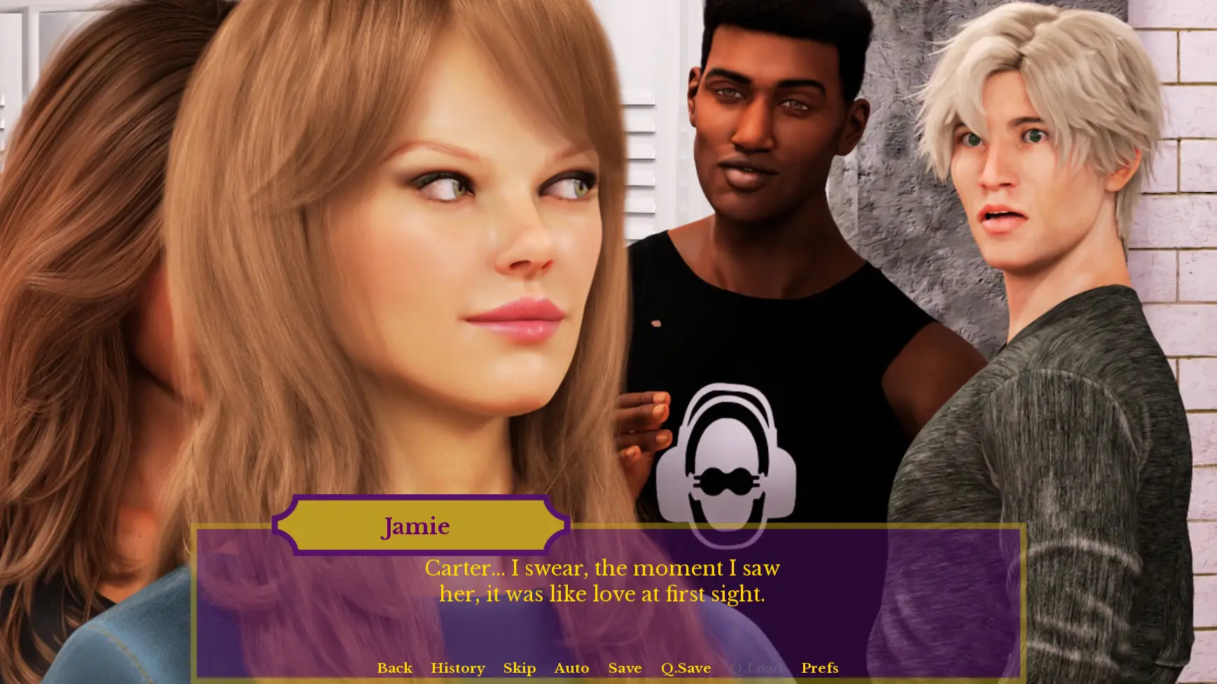 College Queen gameplay screenshot 8 (Ren'Py adult game) by Myon-San – free download