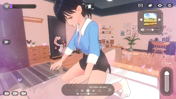 Idle Days With Her: From Love to NTR gameplay screenshot 1 (Unity adult game) by NahMan Studio Saikey – free download