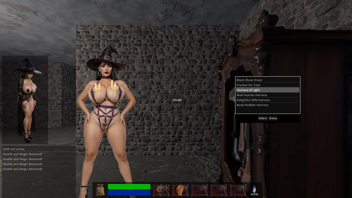 Witches Tale gameplay screenshot 4 (Others adult game) by endOfLine – free download