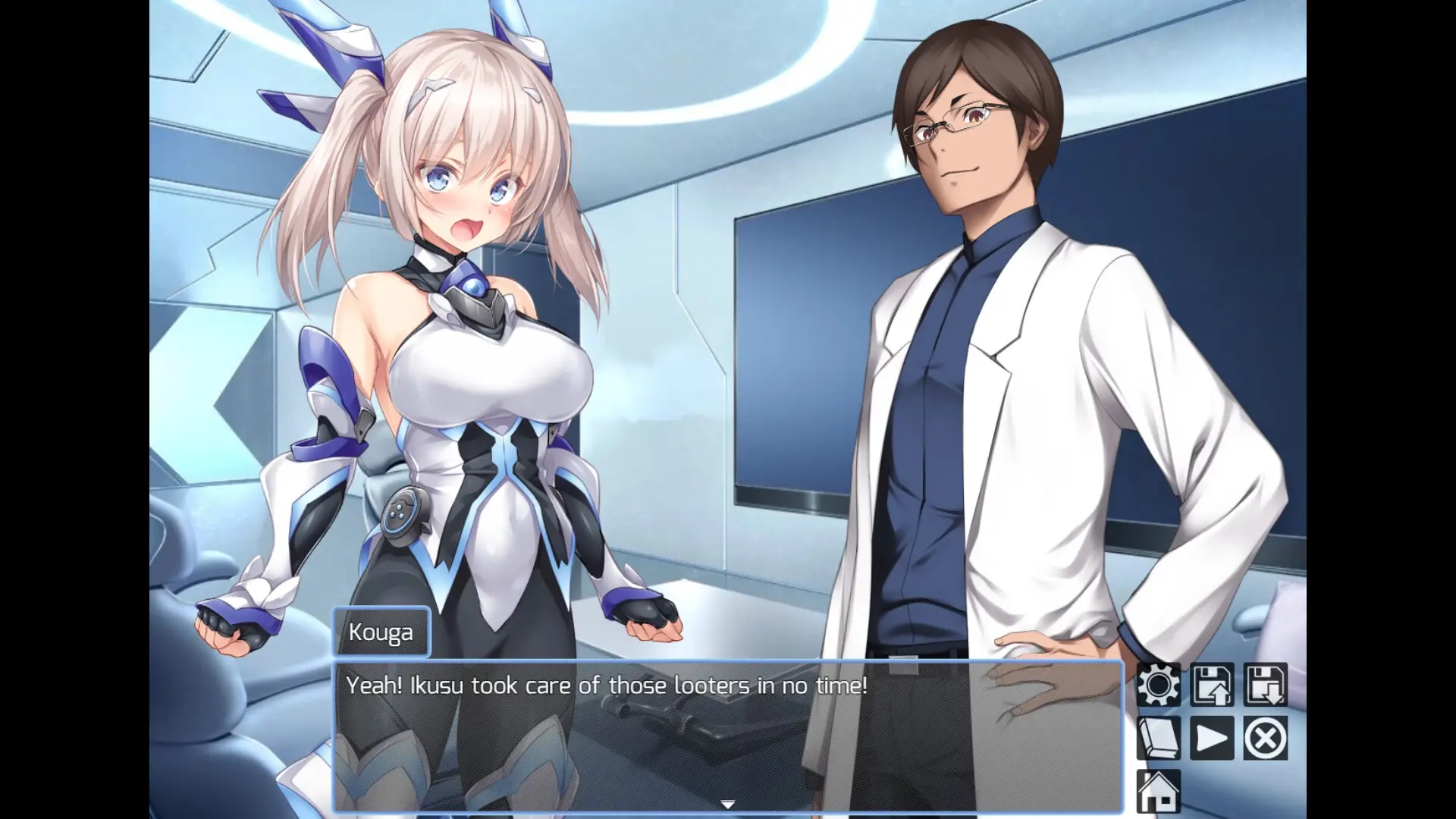 Radiance of Annihilation -Disorder Eclipse- gameplay screenshot 2 (RPGM adult game) by Courreges Accel – free download