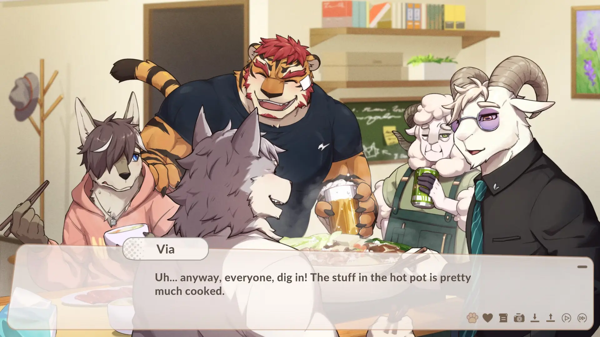 Trivia About You gameplay screenshot 6 (Unity adult game) by Raccoon Nest – free download