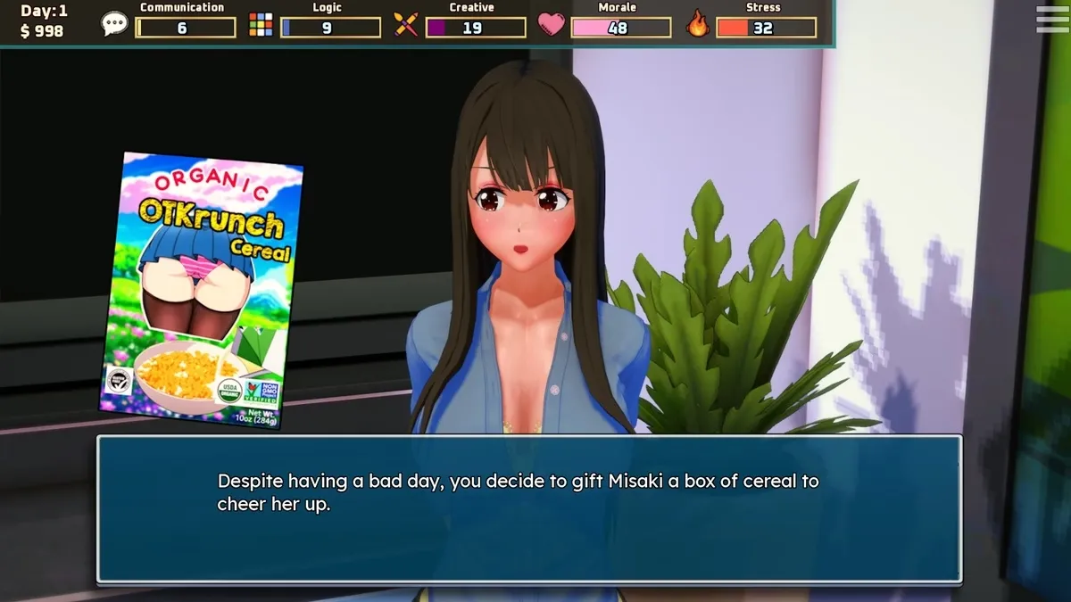 Mandatory Manager gameplay screenshot 4 (Ren'Py adult game) by Kana pixivFANBOX – free download
