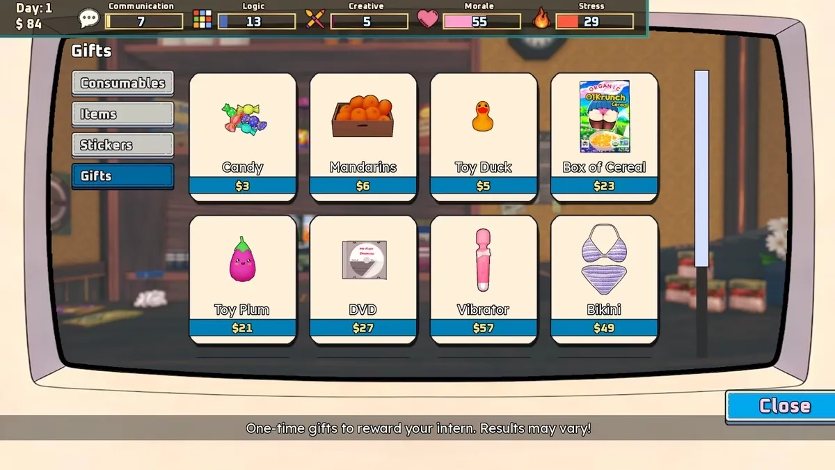 Mandatory Manager gameplay screenshot 7 (Ren'Py adult game) by Kana pixivFANBOX – free download