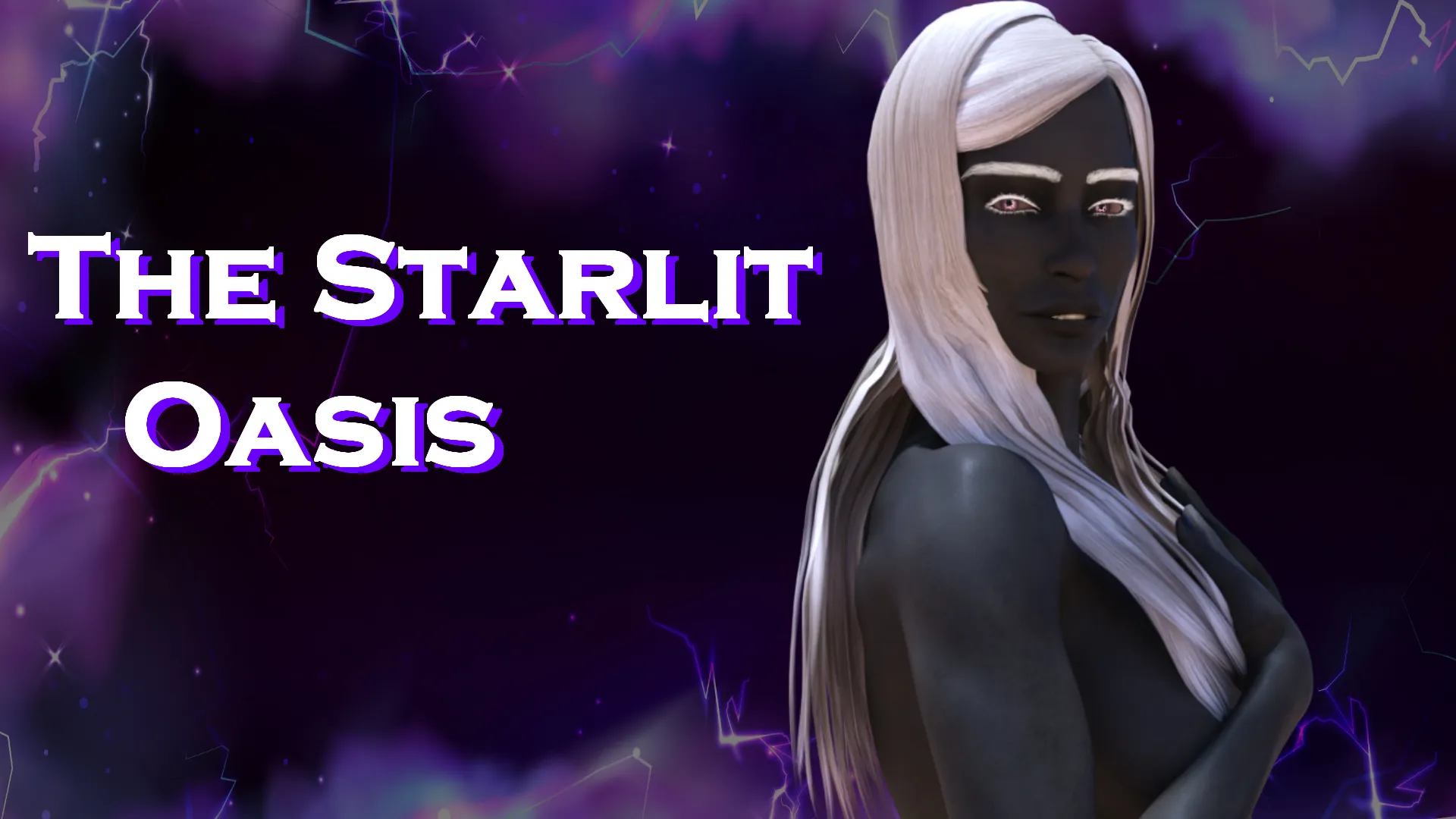 The Starlit Oasis gameplay screenshot 2 (Ren'Py adult game) by Posh Tentacle – free download