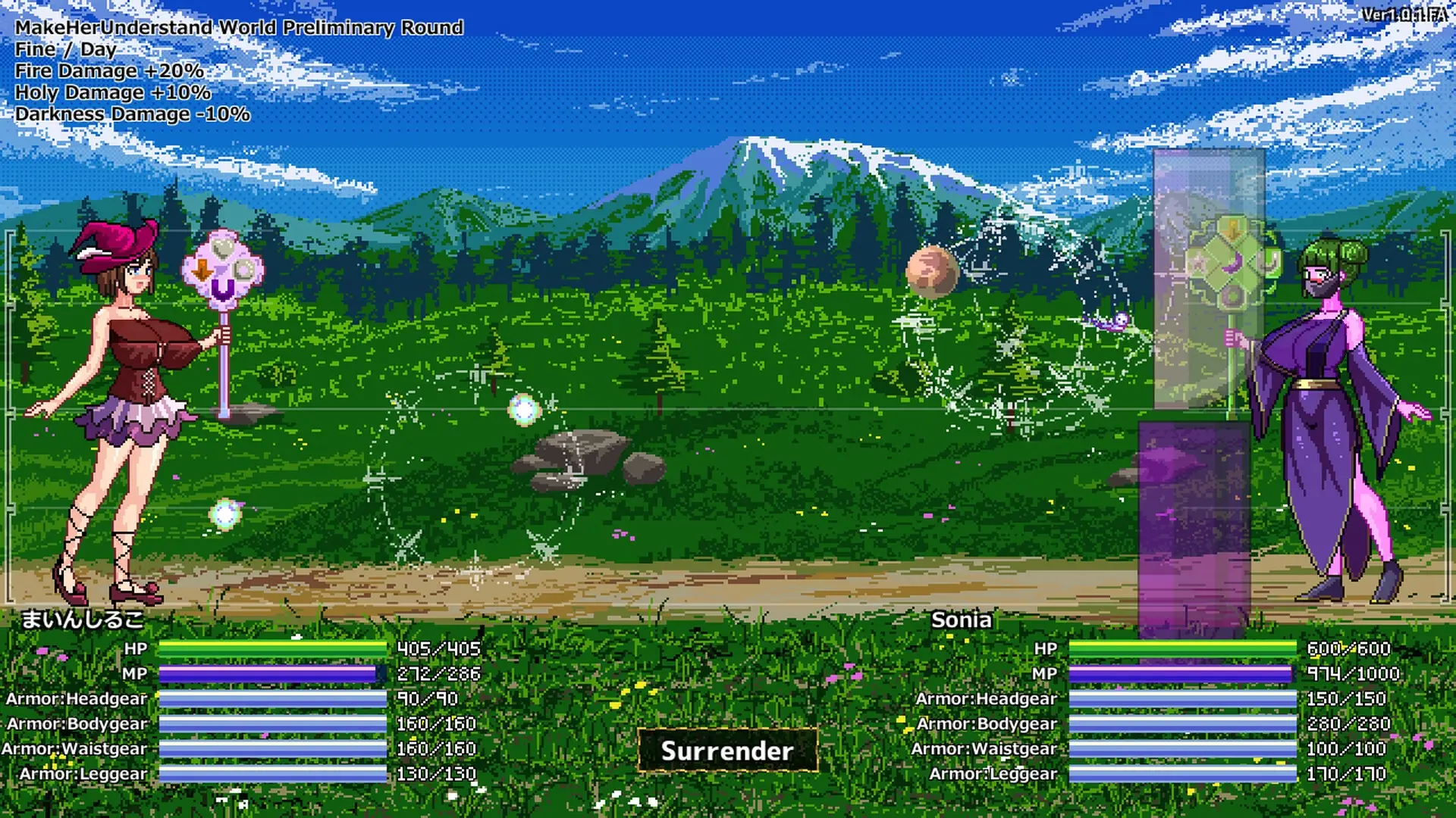 Magic Hentai Juice Battle gameplay screenshot 6 (Unity adult game) by Ezogoro – free download
