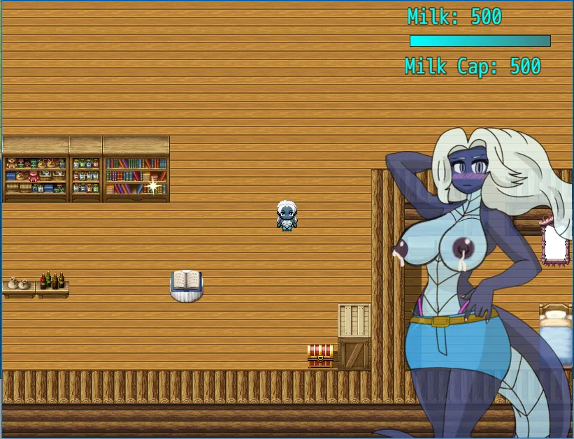 The Milky Dragon gameplay screenshot 4 (RPGM adult game) by TFarrgon – free download