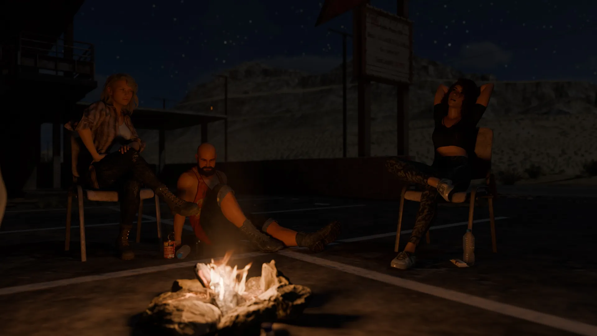 Outbreak: Aftermath gameplay screenshot 3 (Ren'Py adult game) by NightOwl – free download