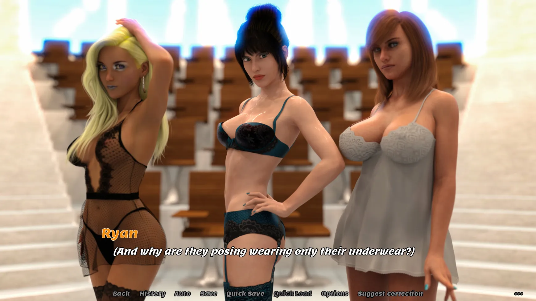 Sexmate: Uncensored gameplay screenshot 14 (Ren'Py adult game) by Siliconbrianza – free download