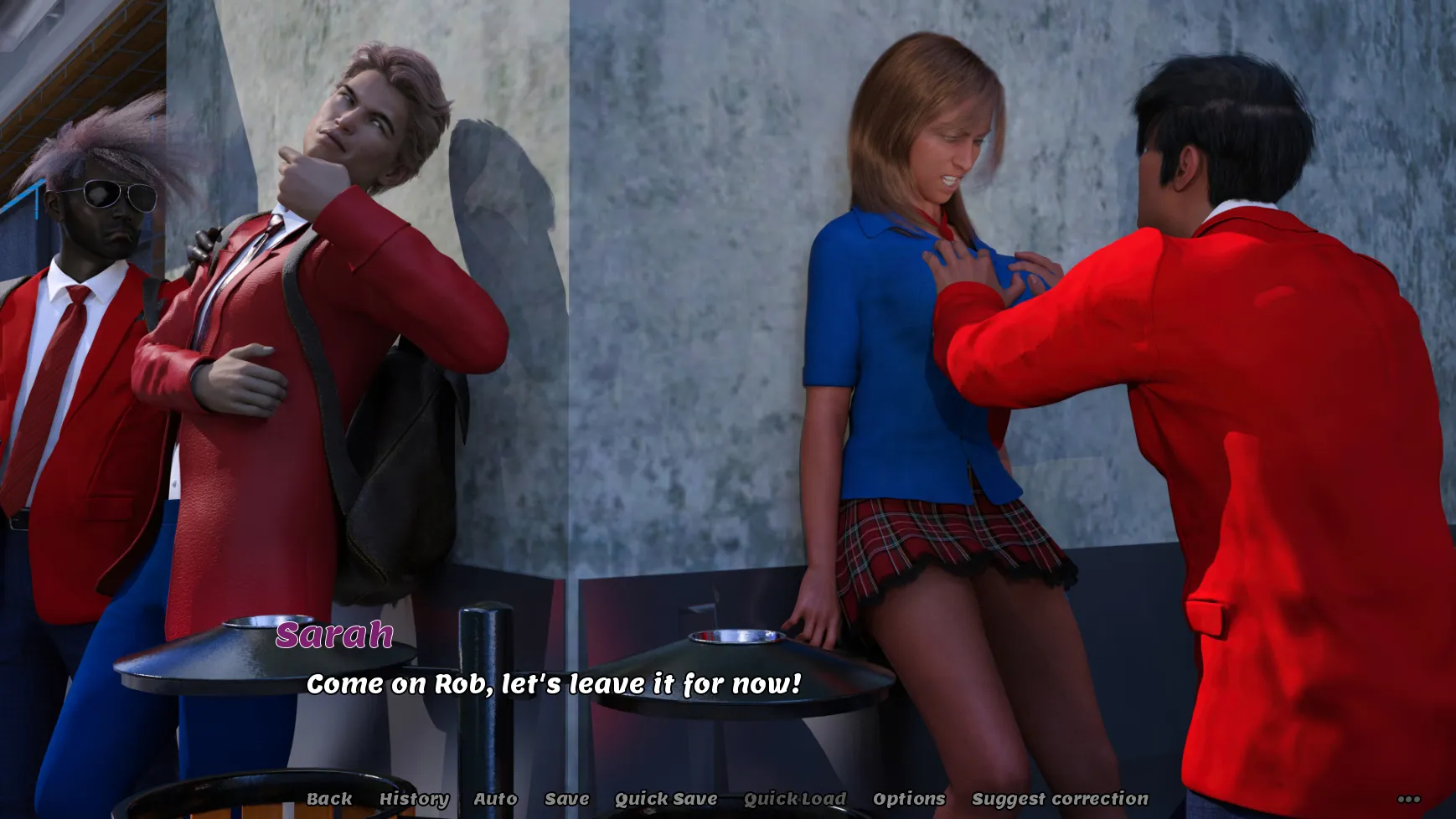 Sexmate: Uncensored gameplay screenshot 20 (Ren'Py adult game) by Siliconbrianza – free download