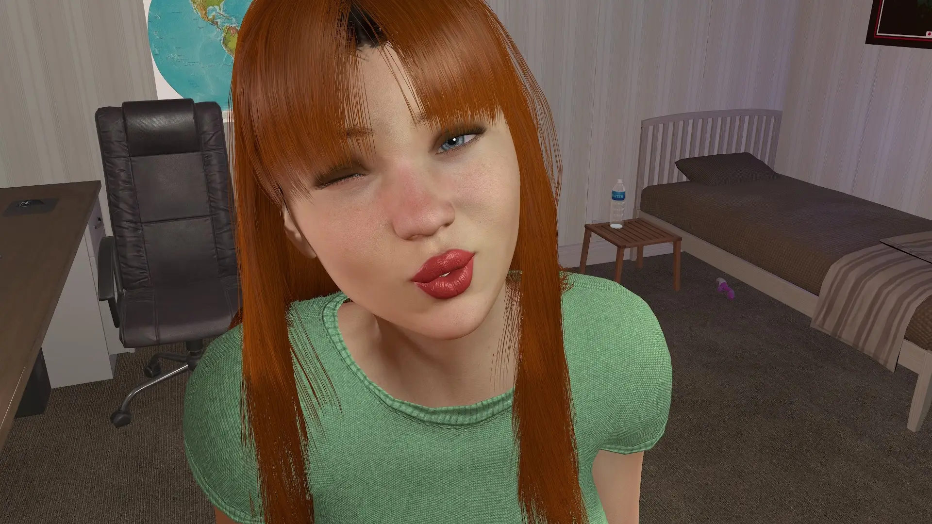 Confessions of a Sassy Girl gameplay screenshot 5 (Ren'Py adult game) by Huninn – free download