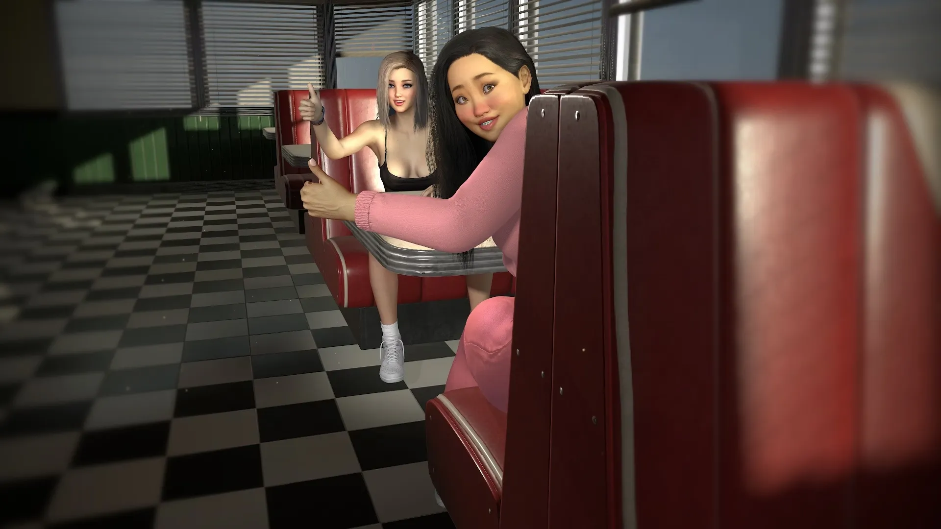 Confessions of a Sassy Girl gameplay screenshot 11 (Ren'Py adult game) by Huninn – free download