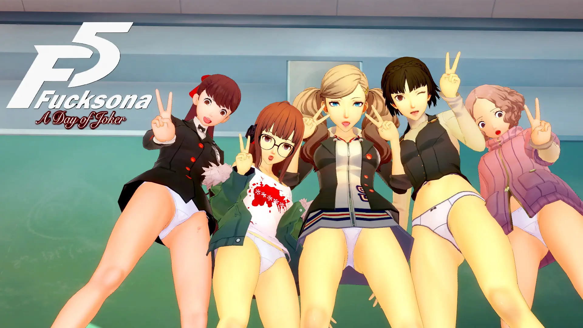 Fucksona 5 – A Day of Joker cover 1.0 – Ren'Py adult game by LalaQP free download